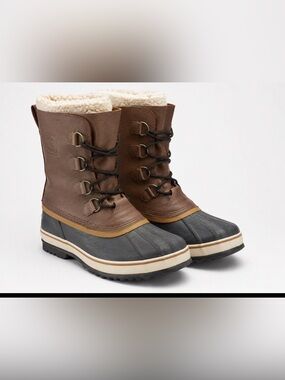 SOREL Men’s 1964 Pac T Waterproof Winter Snow Boots Brown Size 10